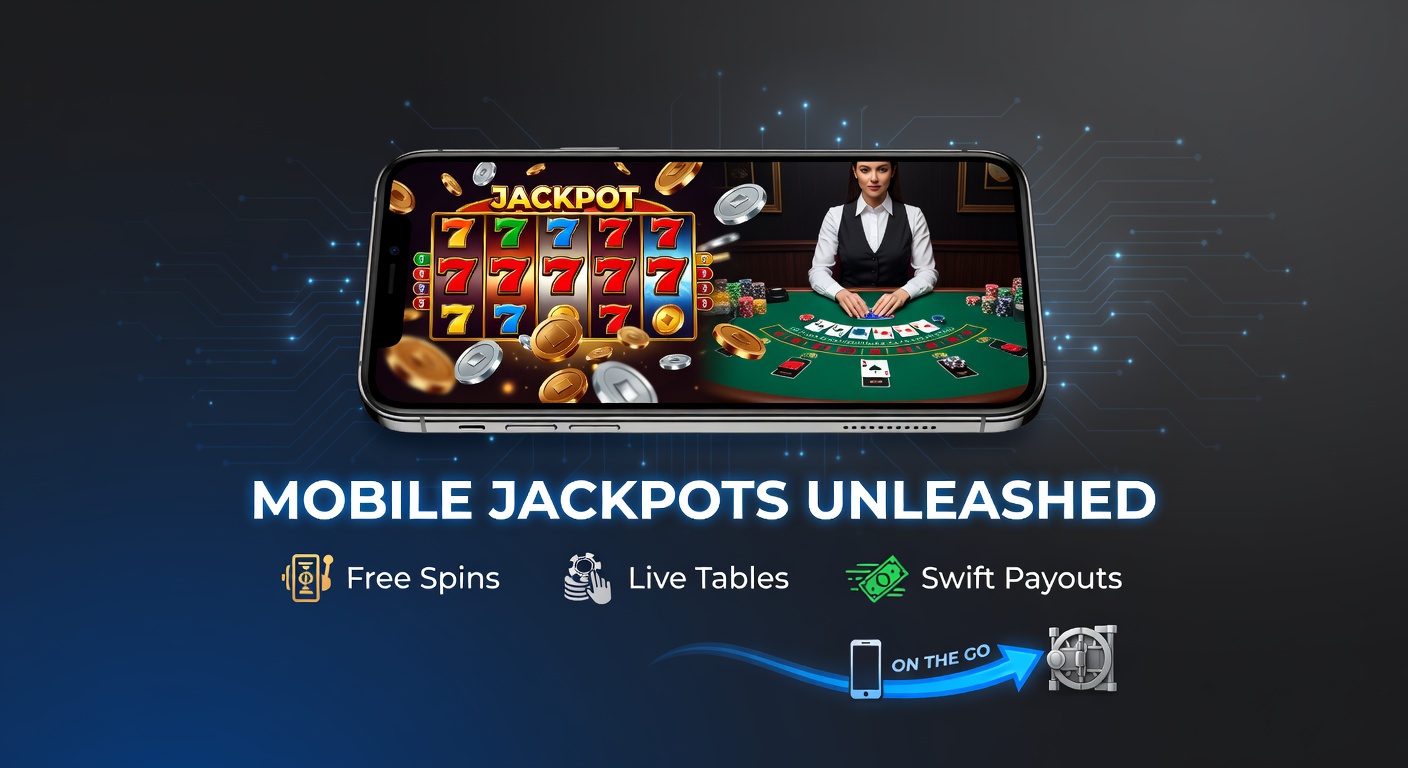 Close-up of a mobile device showing live dealer blackjack table with cards being dealt and chat bubbles active, alongside a jackpot meter ticking upward