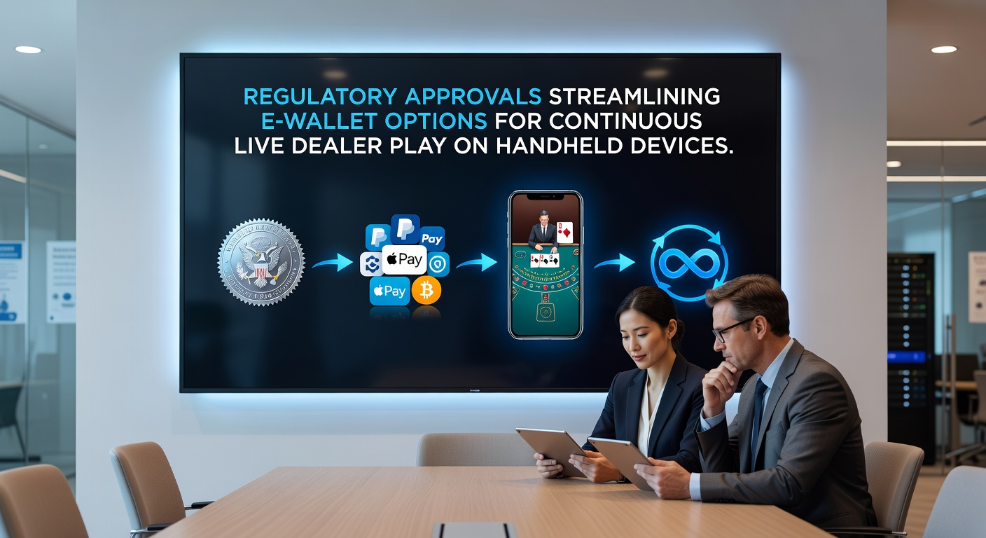 Regulatory approvals enabling seamless e-wallet integration for live dealer games on mobile devices
